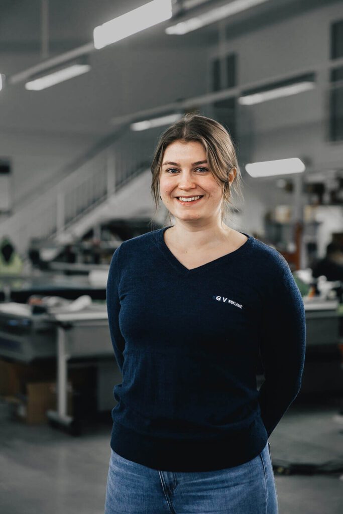 Vår designer Margrete Indahl.